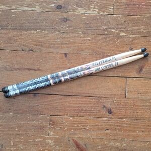 Hard Rock Cafe Hollywood FL Skeleton Guitar Drumsticks